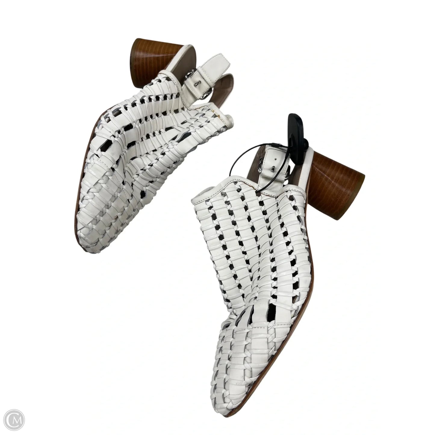 Shoes Heels Block By Donald Pliner In White, Size: 9.5