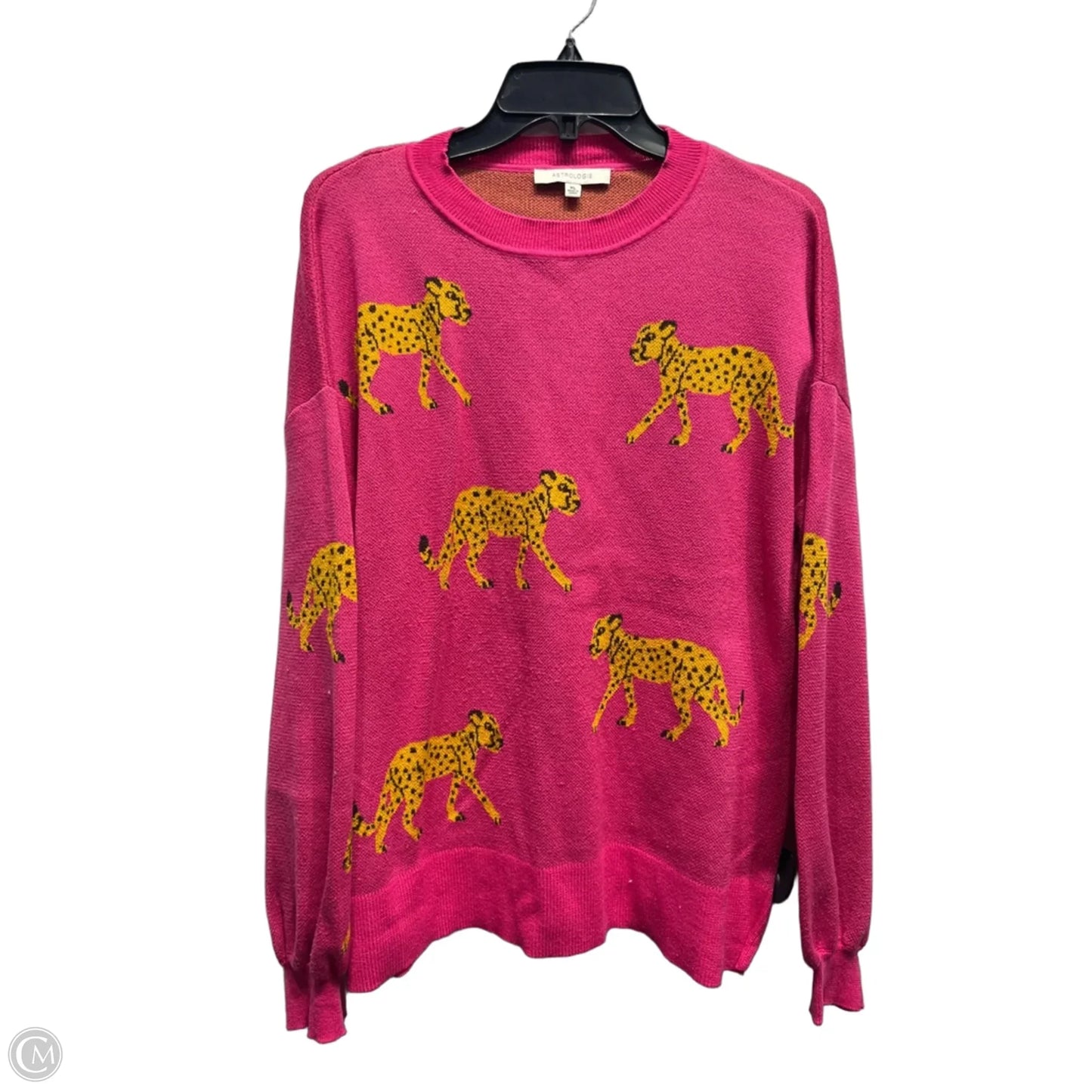 Sweater By ASTROLOGIE In Pink, Size: Xl