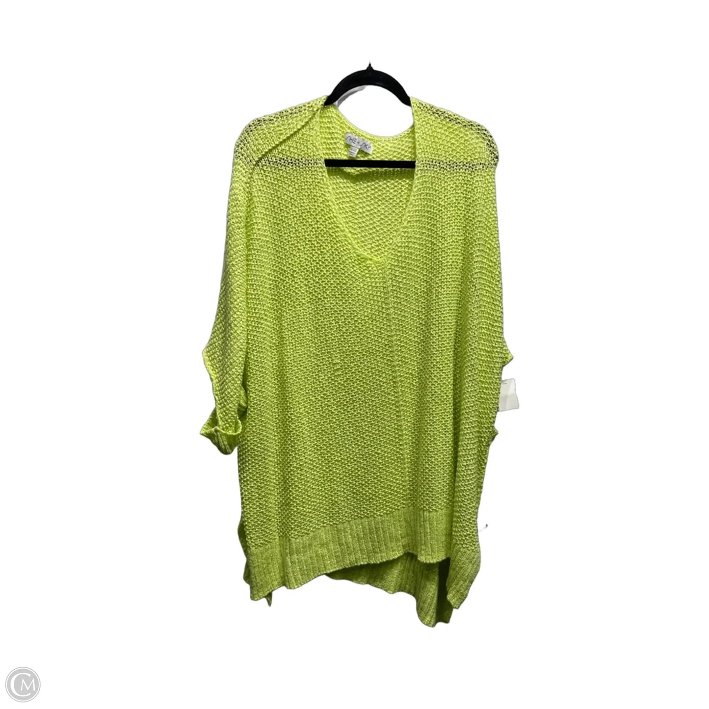 Top Short Sleeve By She + Sky In Green, Size: Osfm