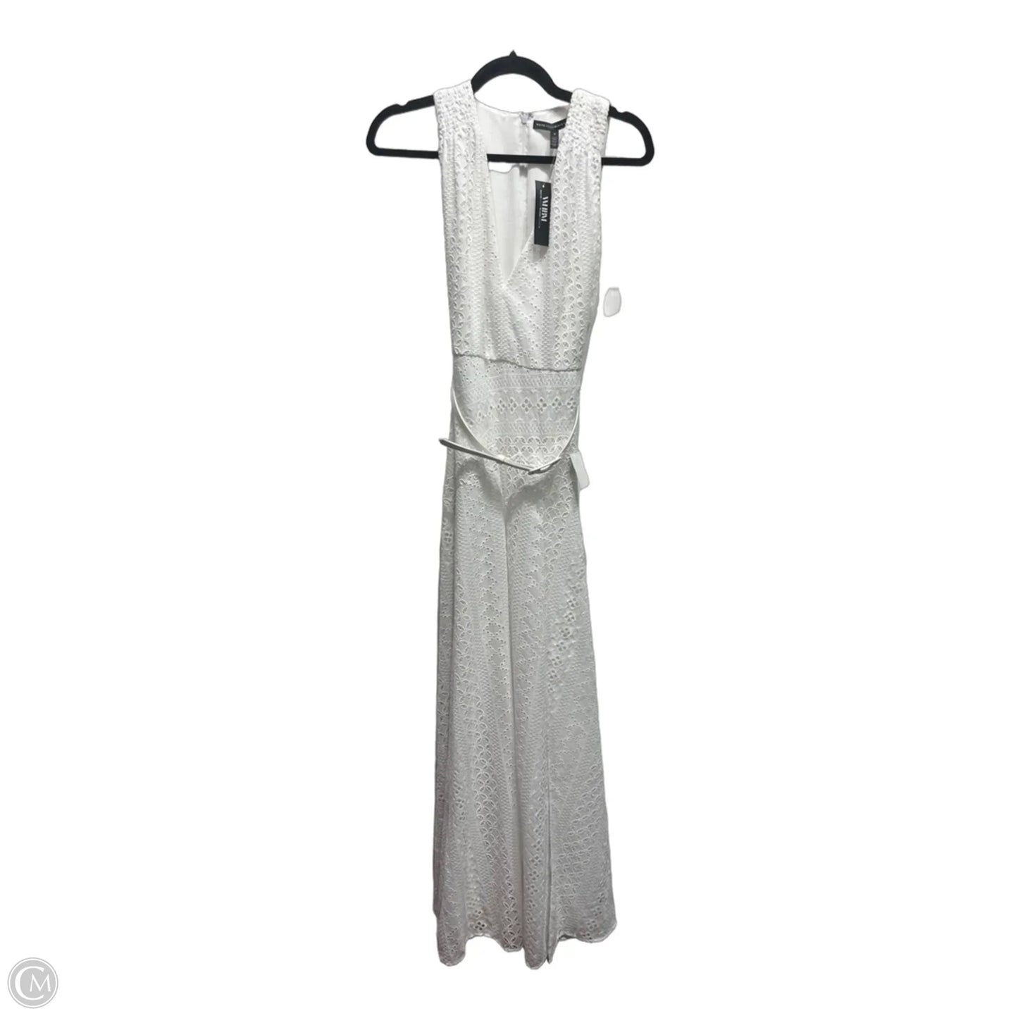 Dress Party Long By White House Black Market In White, Size: 0