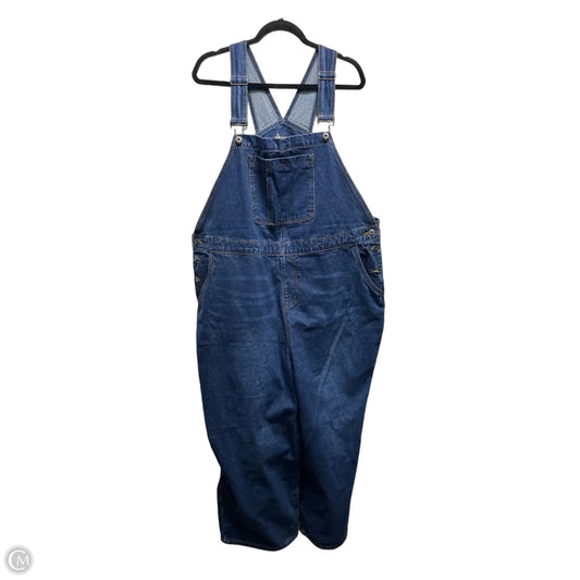 Overalls By Bloomchic In Blue, Size: 18