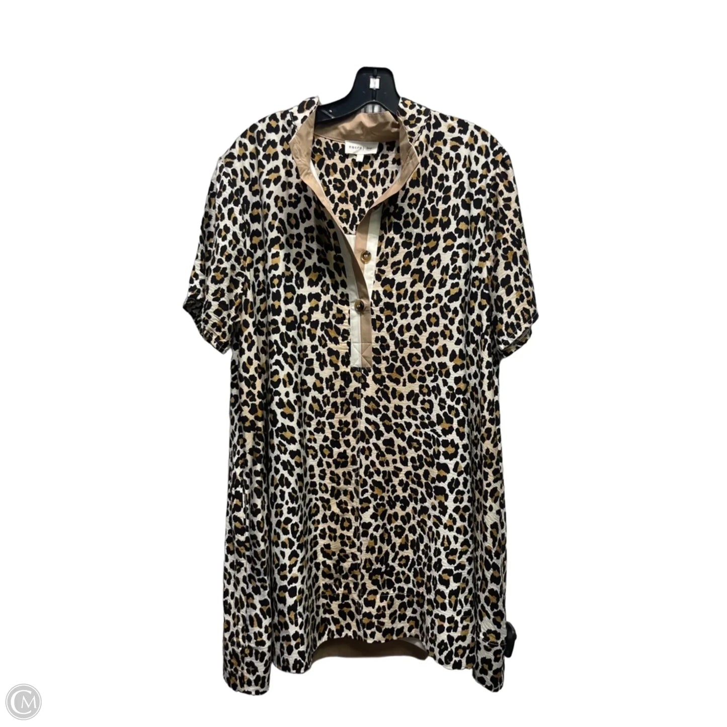 Dress Casual Short By Entro In Black & Tan, Size: L