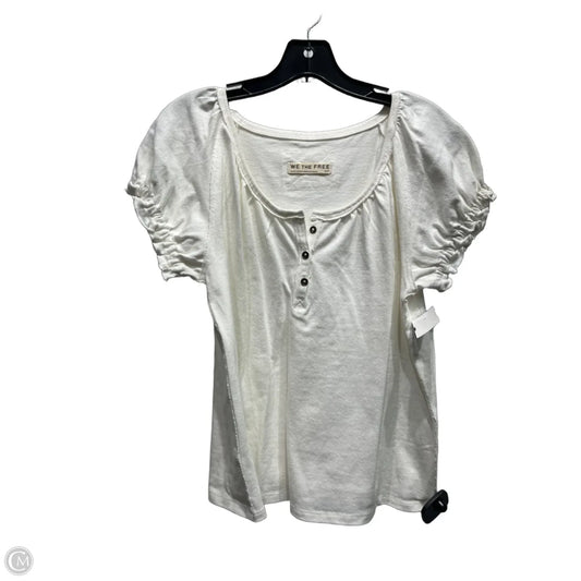 Top Short Sleeve By We The Free In White, Size: S