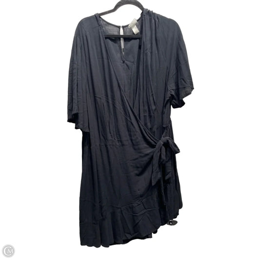 Romper By Ava & Viv In Black, Size: 4x