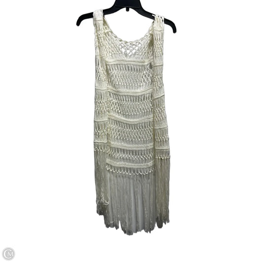 Vest Other By Cme In Cream, Size: Osfm