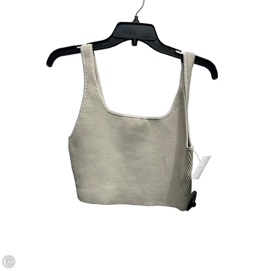Athletic Bra By Babaton In Cream, Size: L