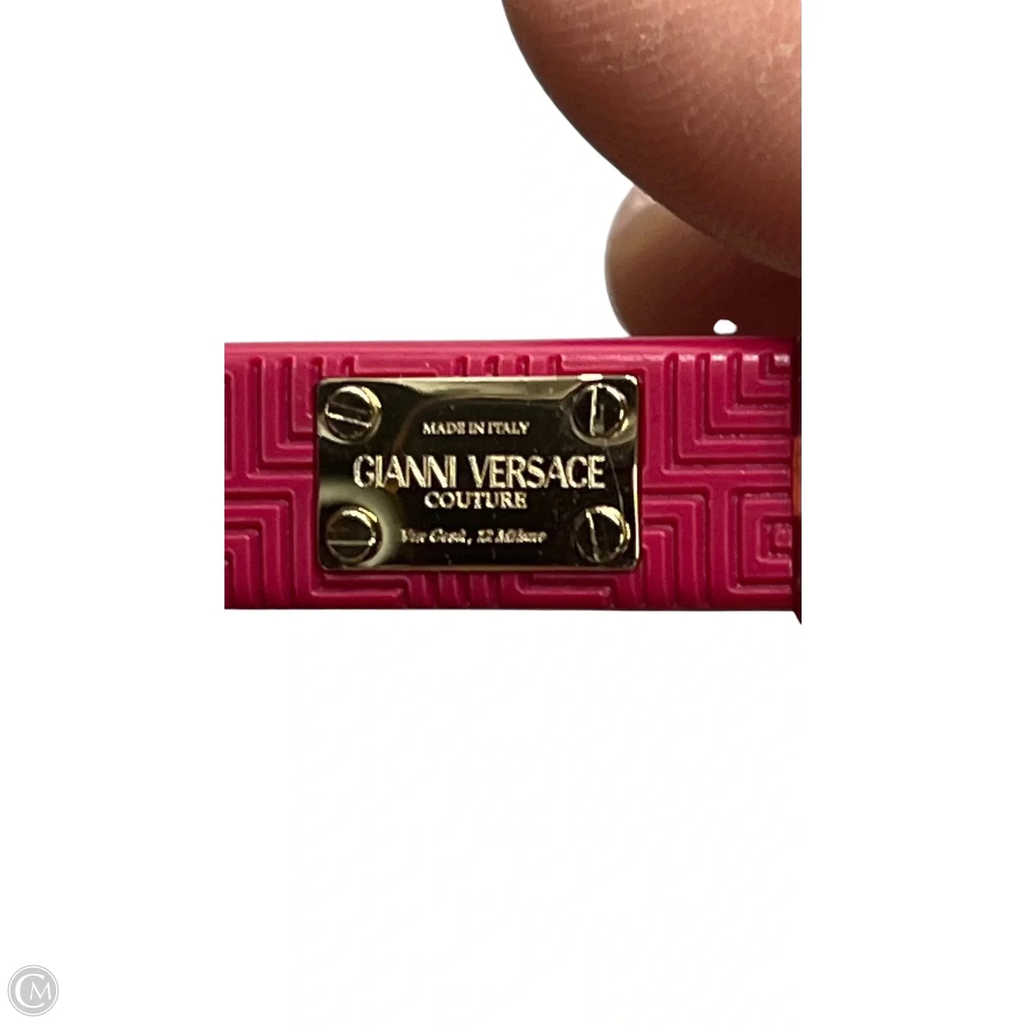 Sunglasses Luxury Designer By Versace, Size:
