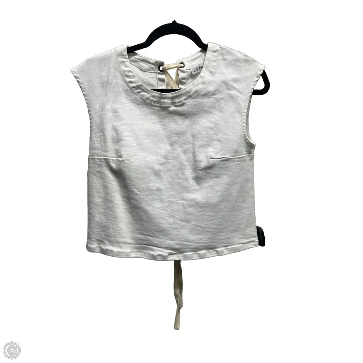 Top Sleeveless By Clothes Mentor In White, Size: Xs