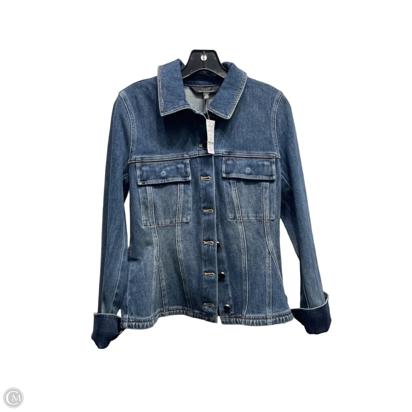 Jacket Denim By White House Black Market In Blue Denim, Size: Xs