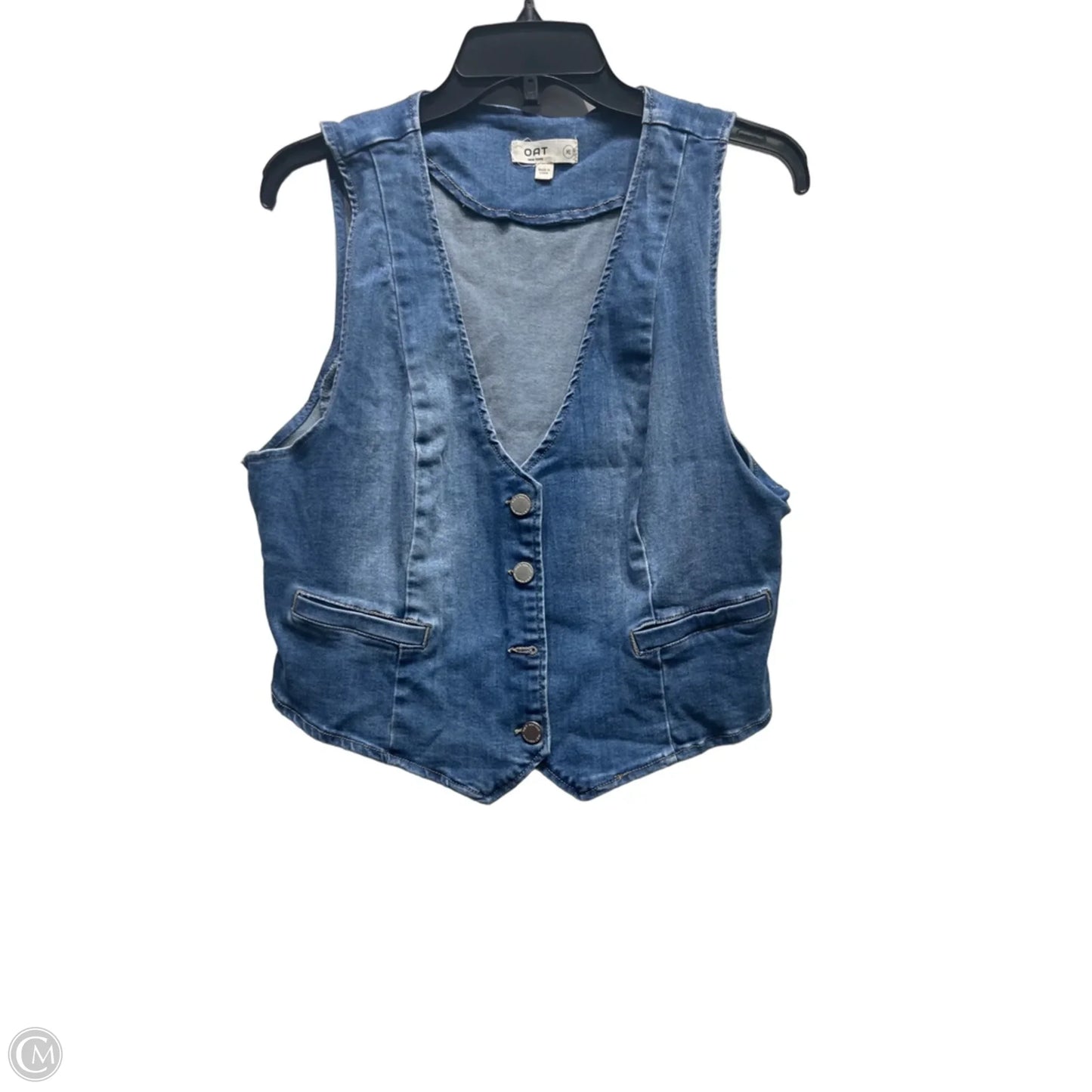 Vest Other By Oat In White, Size: Xl