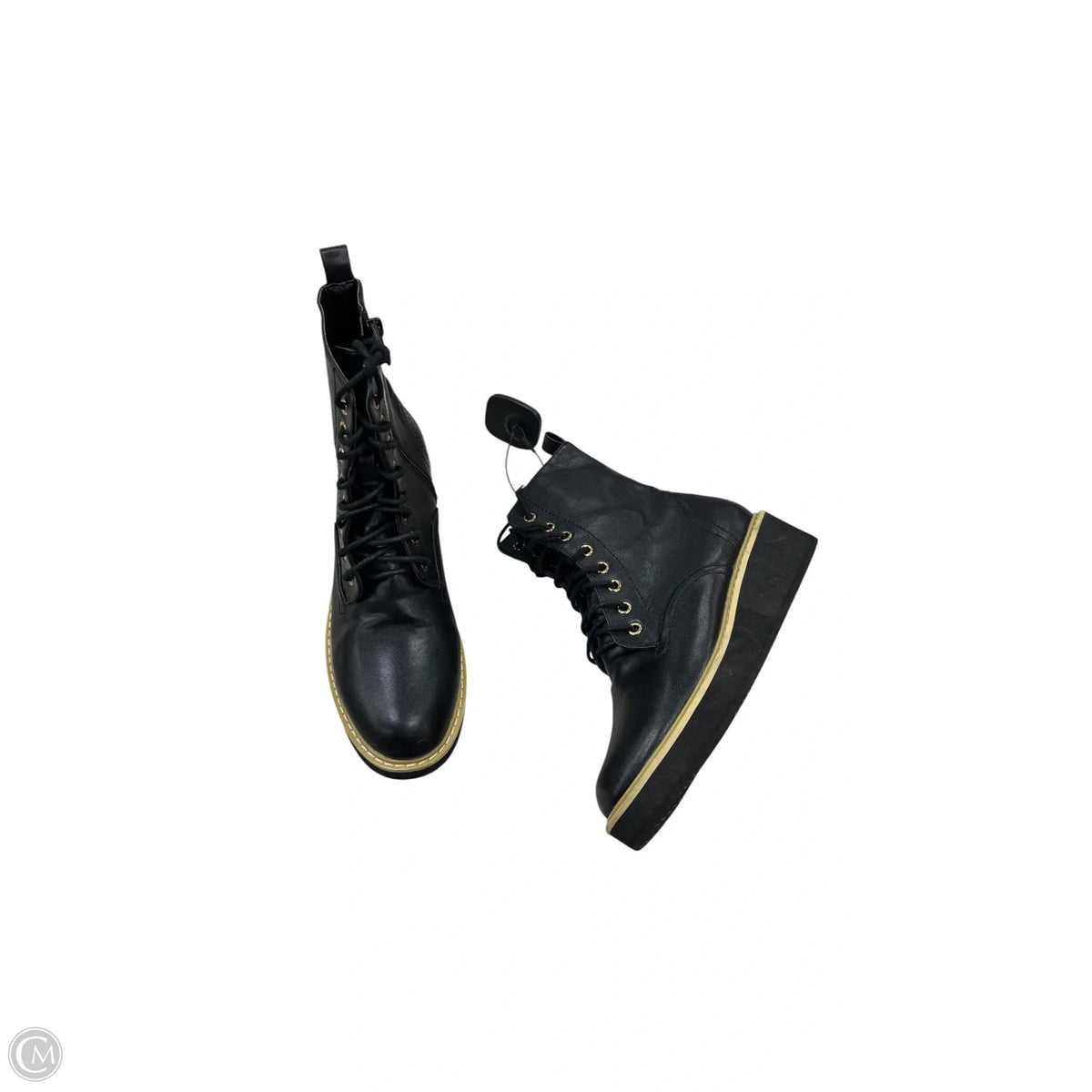 Boots Combat By Olivia Miller In Black, Size: 6.5
