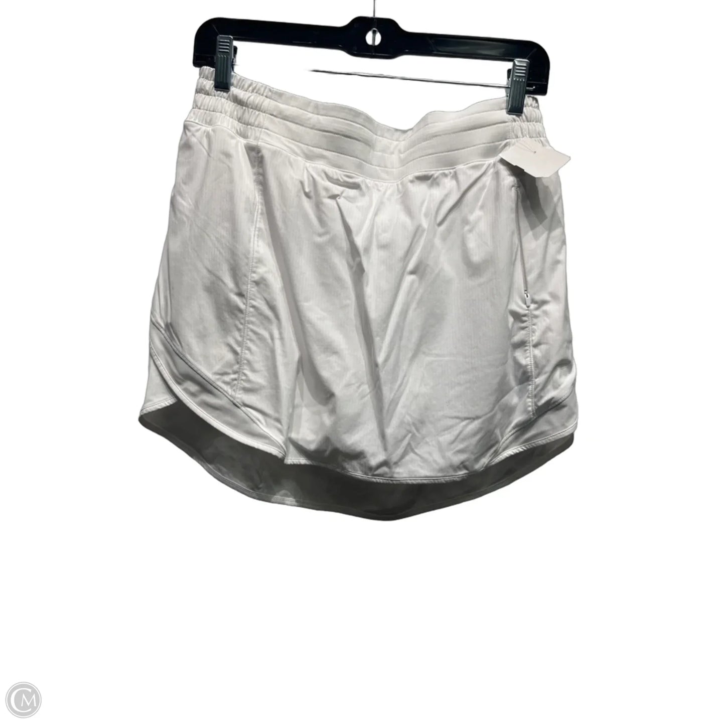 Athletic Skort By Lululemon In White, Size: 12
