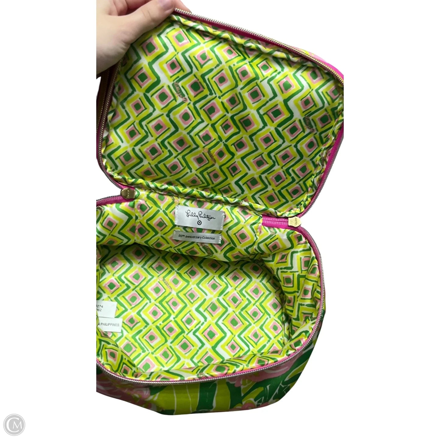 Makeup Bag Designer By Lilly Pulitzer, Size: Medium
