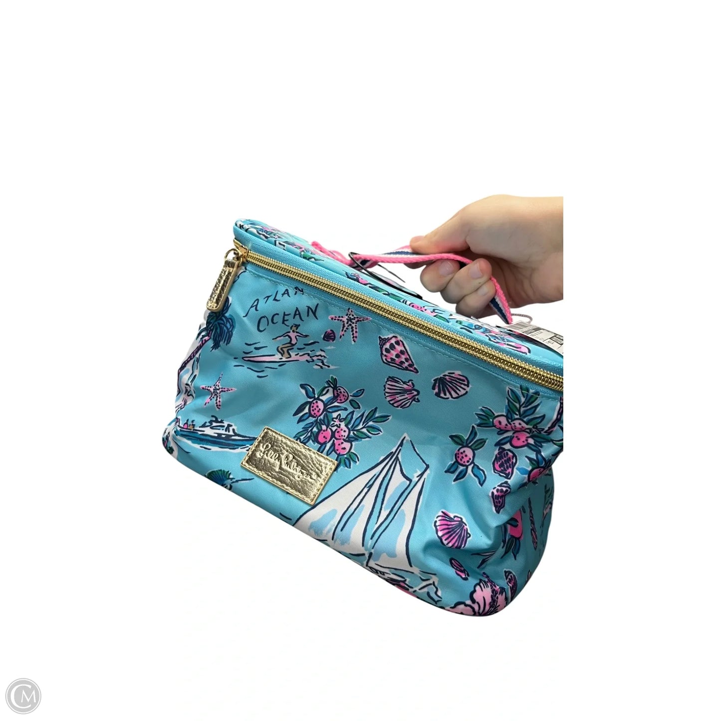 Makeup Bag Designer By Lilly Pulitzer, Size: Medium