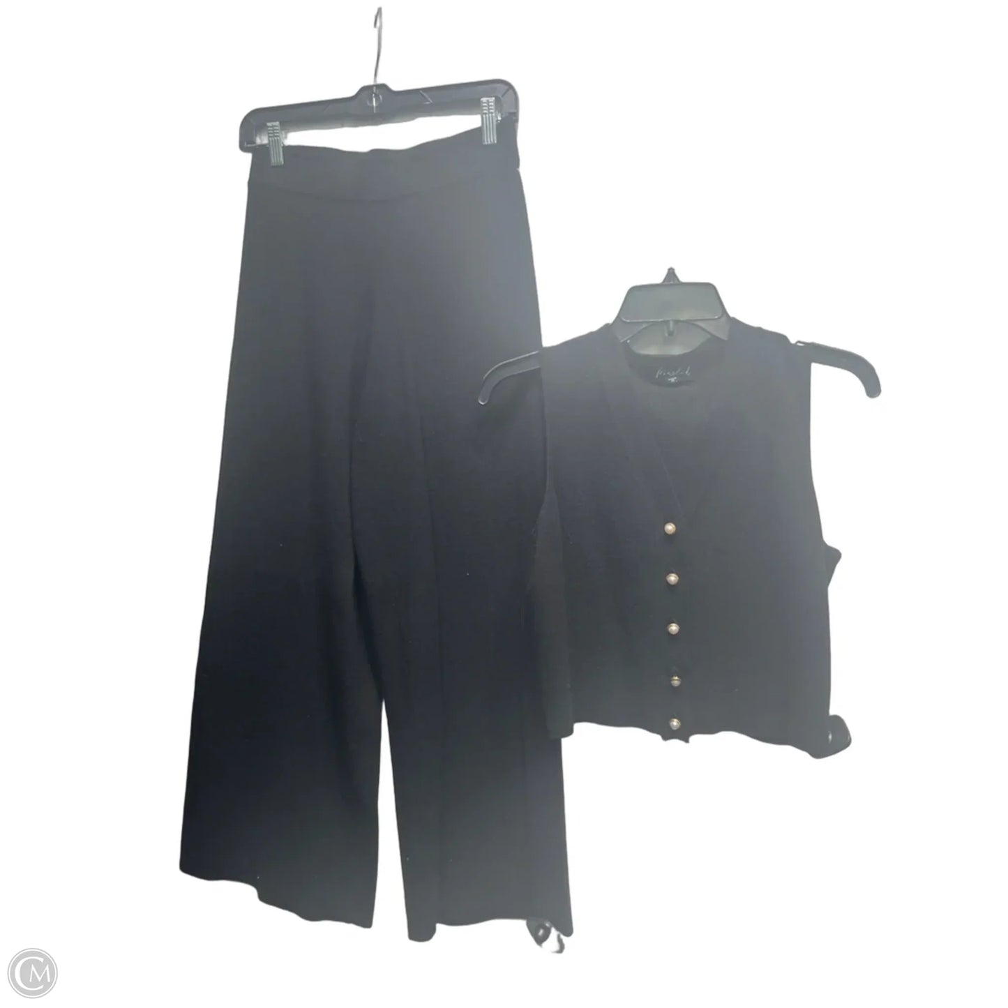 Pants Set 2pc By  marblesd In Black, Size: S