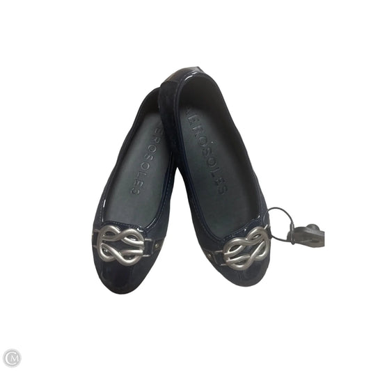 Shoes Flats By Aerosoles In Navy, Size: 5.5