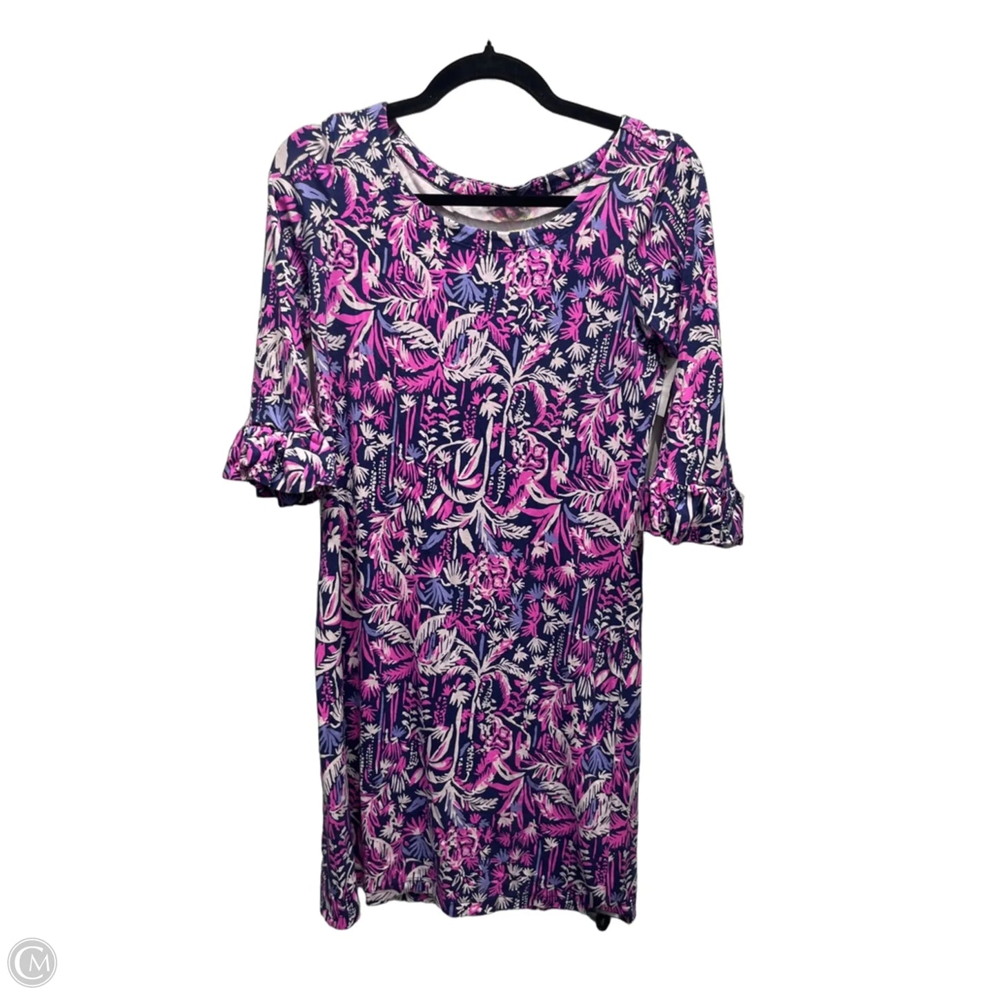 Dress Designer By Lilly Pulitzer In Blue & Pink, Size: S