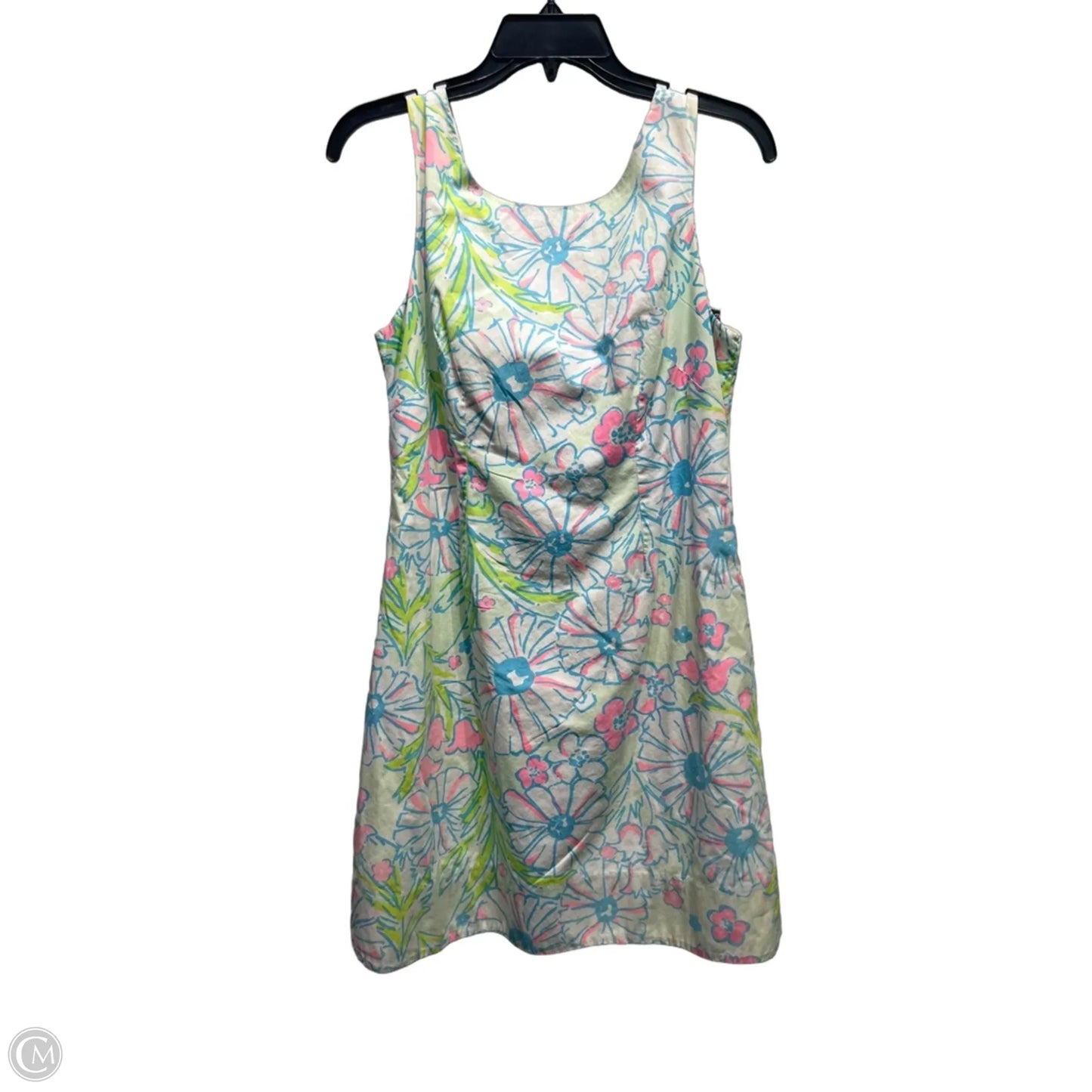 Dress Designer By Lilly Pulitzer In Blue & Green, Size: 6