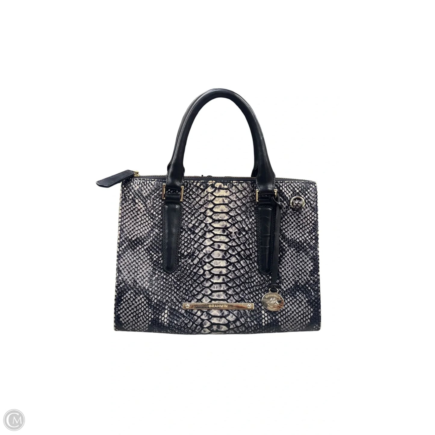 Handbag Designer By Brahmin, Size: Small