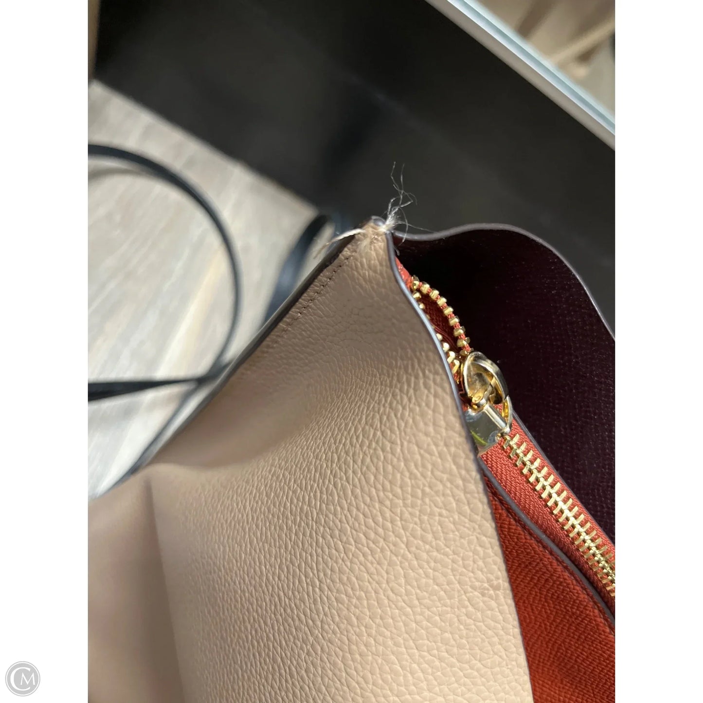 Tote Designer By Coach, Size: Medium