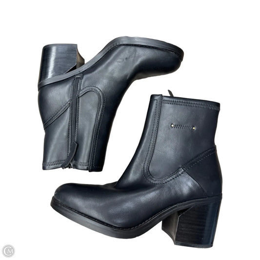 Boots Ankle Heels By Franco Sarto In Black, Size: 7