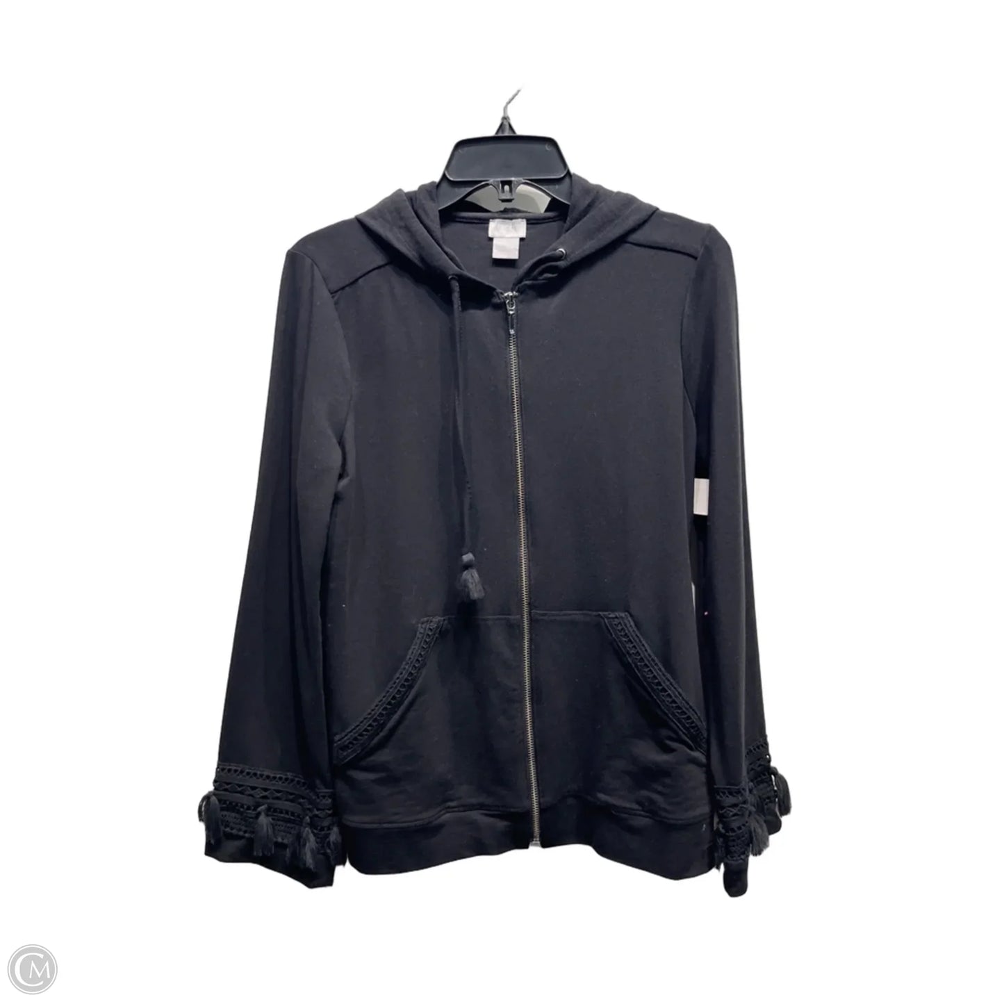 Jacket Other By Chicos In Black, Size: S