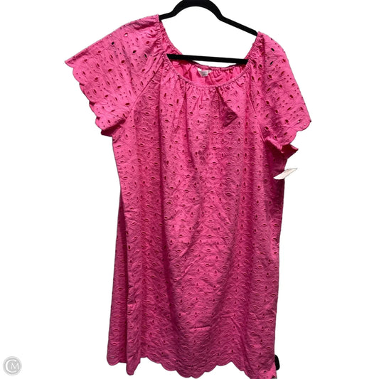 Dress Casual Short By Time And Tru In Pink, Size: 22