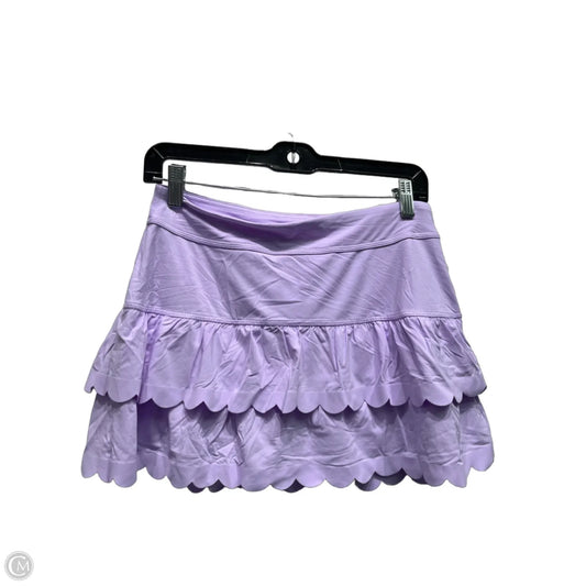 Skort Designer By Lilly Pulitzer In Purple, Size: S