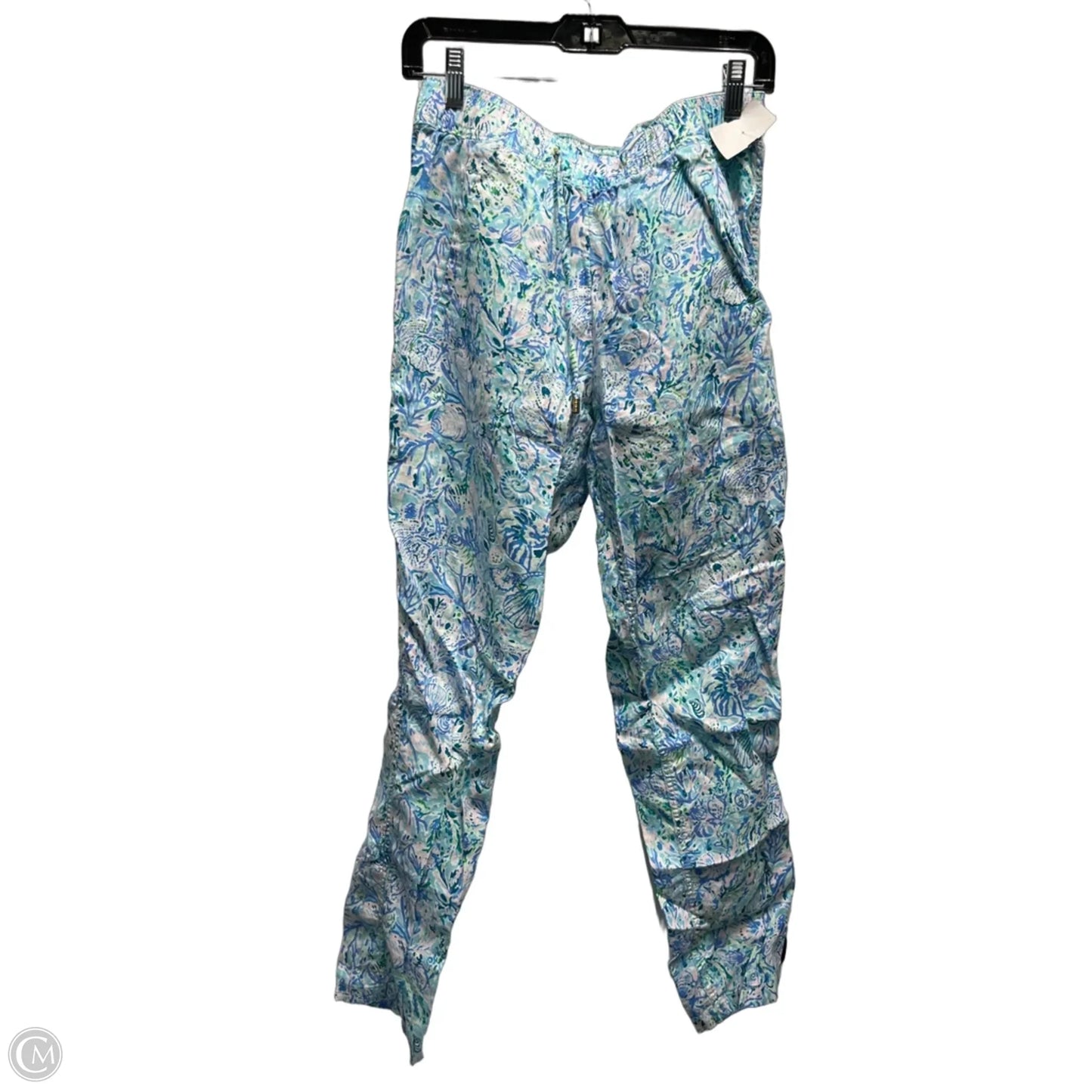 Pants Designer By Lilly Pulitzer In Blue & Green, Size: S