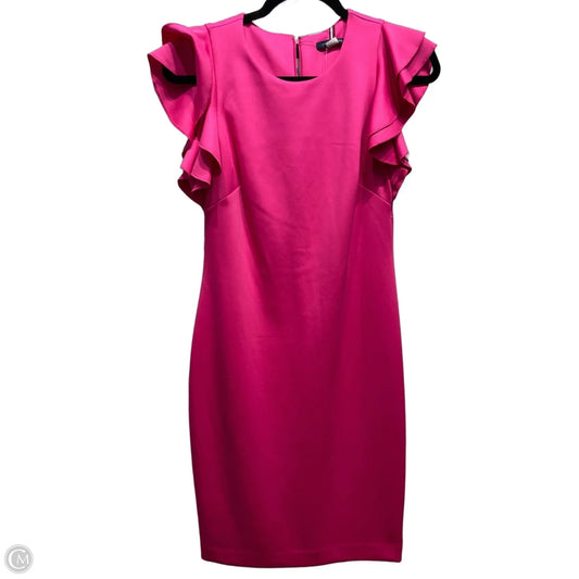 Dress Work By Tommy Hilfiger In Pink, Size: 6