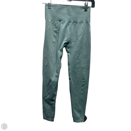 Athletic Leggings By Gym Shark In Green, Size: Xs