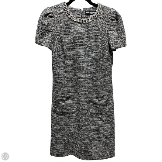 Dress Designer By Karl Lagerfeld In Black & White, Size: 6