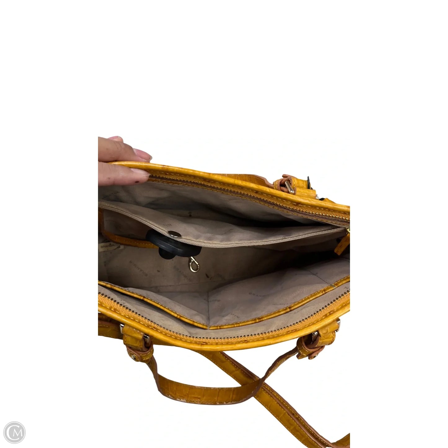 Crossbody Designer By Brahmin, Size: Medium
