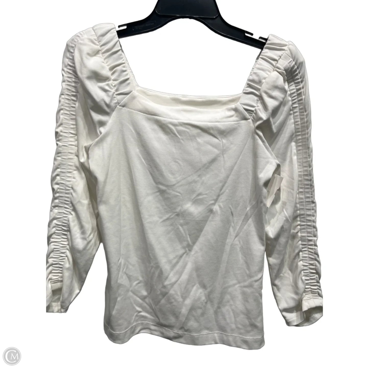 Top Long Sleeve Designer By Lilly Pulitzer In White, Size: S