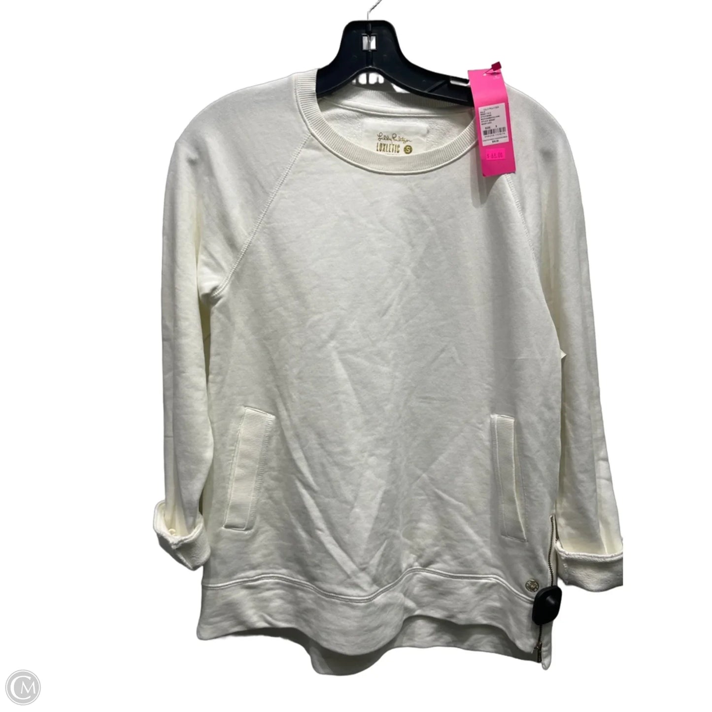 Sweatshirt Designer By Lilly Pulitzer In White, Size: S