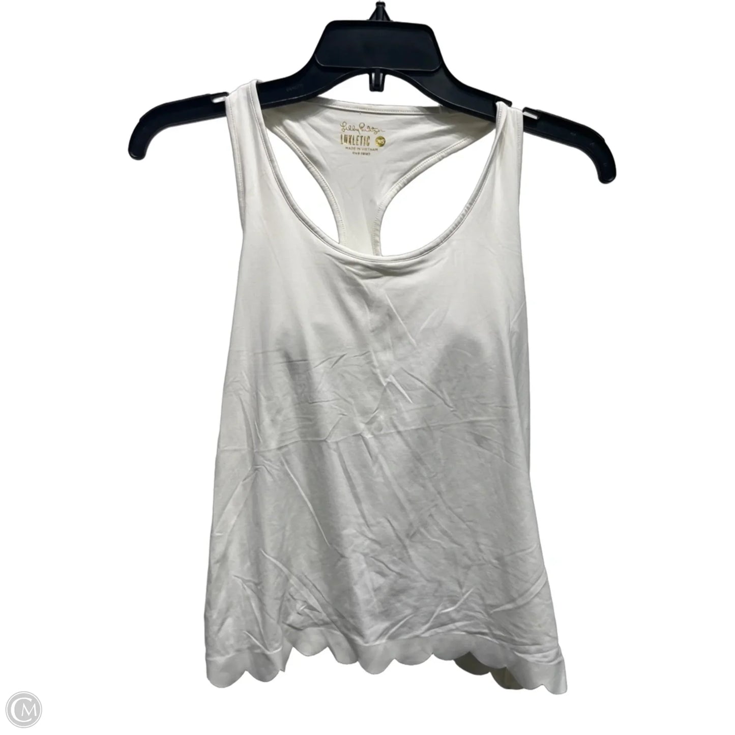 Tank Top Designer By Lilly Pulitzer In White, Size: Xs