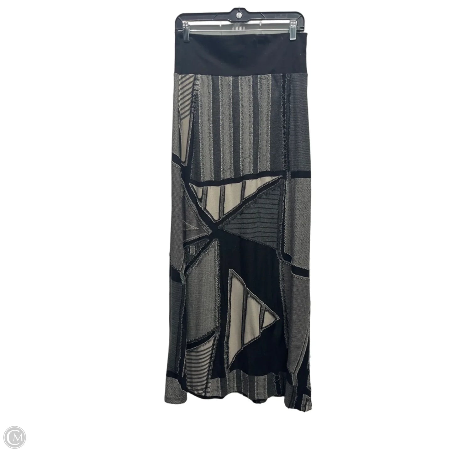 Skirt Maxi By T Party In Black & Grey, Size: L