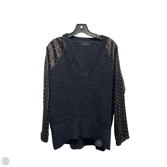 Sweater Designer By All Saints In Black & Tan, Size: Xs