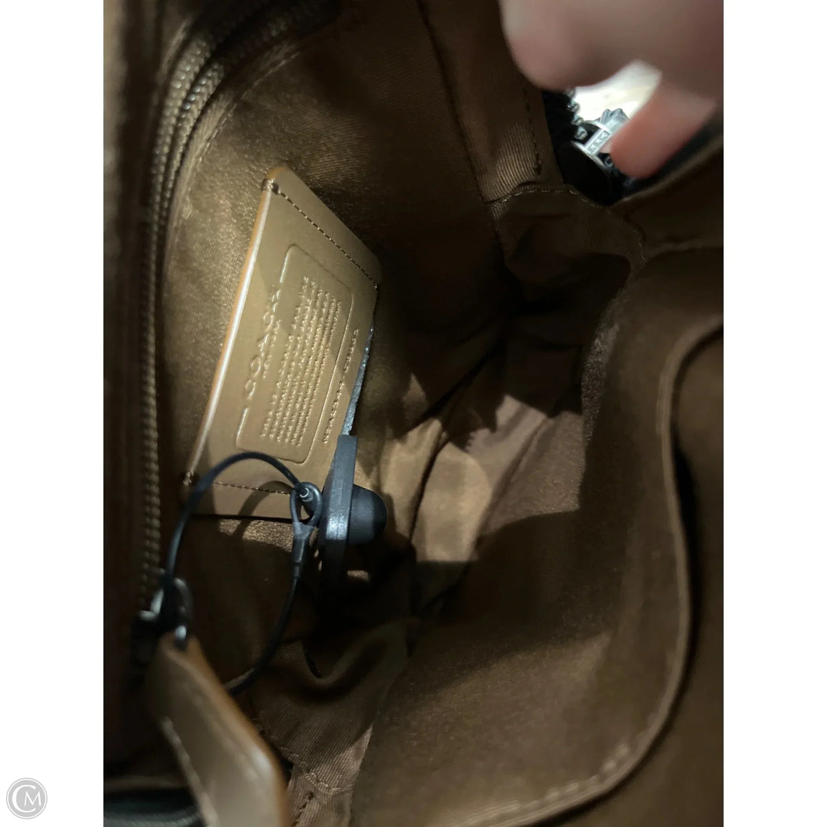 Crossbody Designer By Coach, Size: Medium