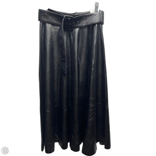 Skirt Maxi By Zara In Black, Size: M