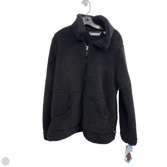 Jacket Fleece By Free Country In Black, Size: Xl