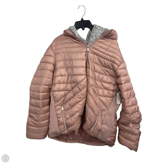 Jacket Puffer & Quilted By Avenue In Pink, Size: 24