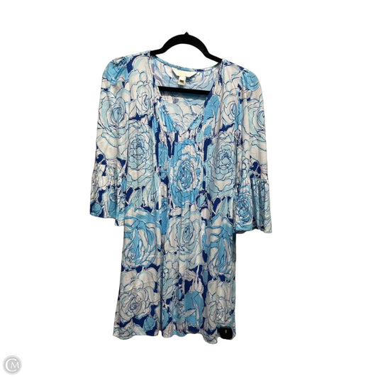 Dress Designer By Lilly Pulitzer In Blue & White, Size: Xxs