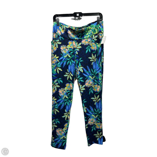 Pants Designer By Lilly Pulitzer In Blue & Green, Size: 10