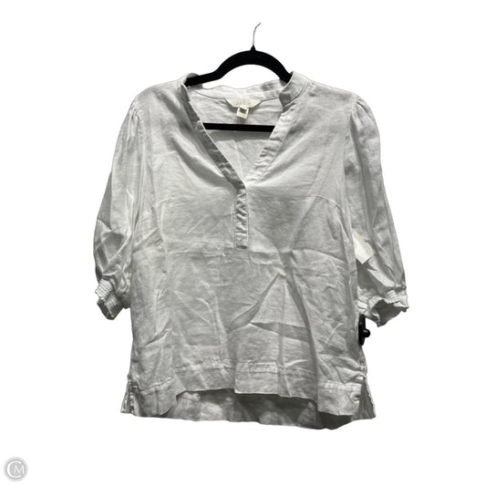 Top Short Sleeve By Lilly Pulitzer In White, Size: 2