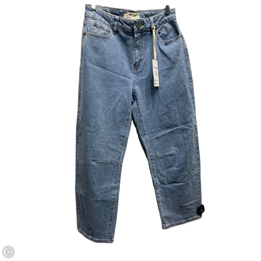 Jeans Straight By Charlie B In Blue Denim, Size: 4