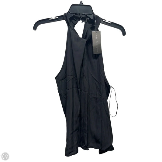 Top Sleeveless By Clothes Mentor In Black, Size: M