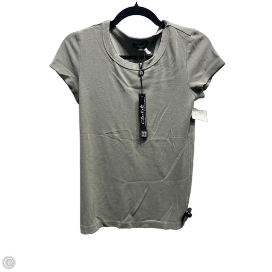 Top Short Sleeve Basic By Charlie B In Green, Size: M