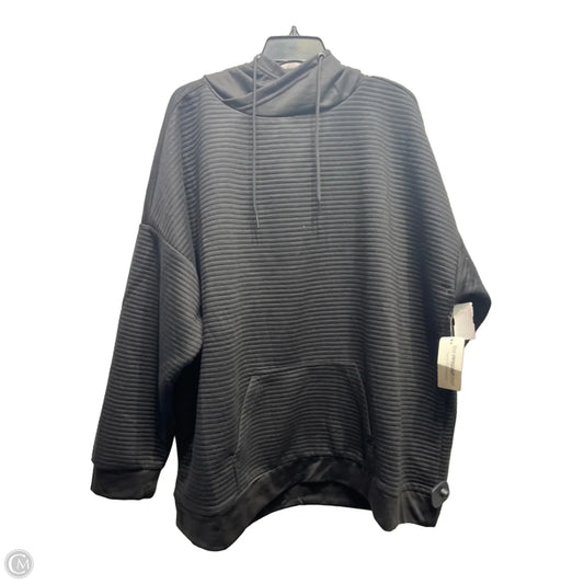 Sweatshirt Hoodie By The Sweatshirt Project In Black, Size: 3x