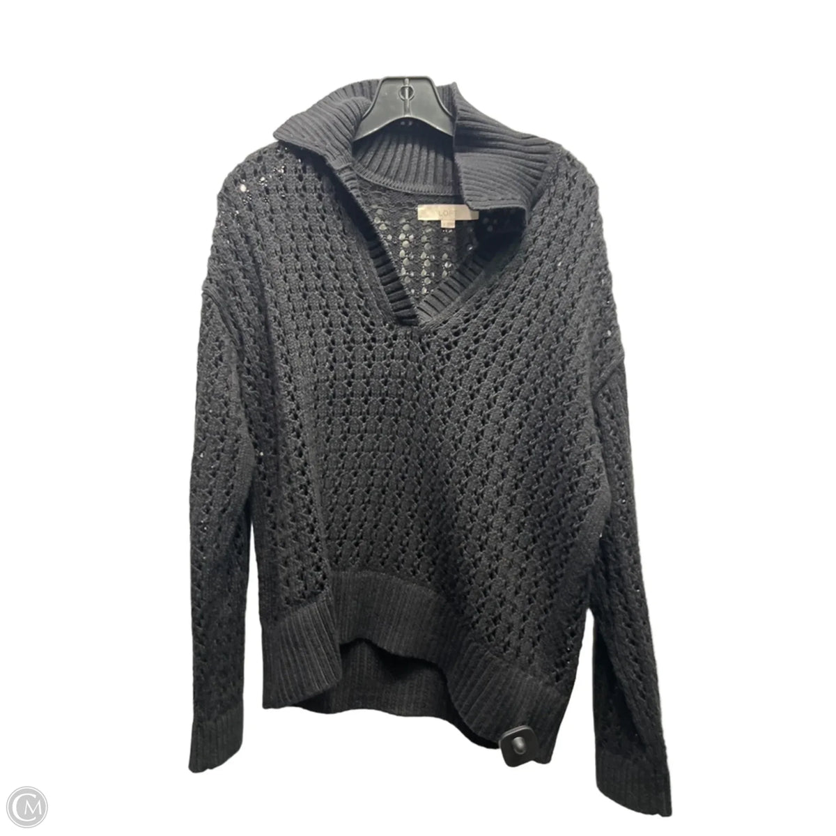 Sweater By Loft In Black, Size: S